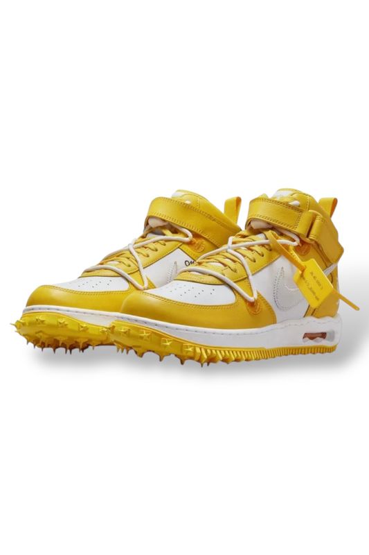 Nike X Off-White Air Force 1 Mid Varsity Maize