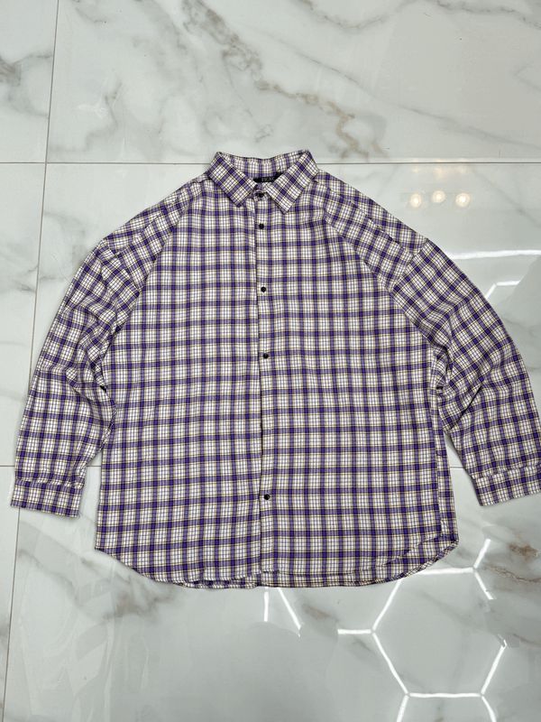 Camicia sartoriale Premium Oversize viola Camicia sartoriale Premium Oversize viola