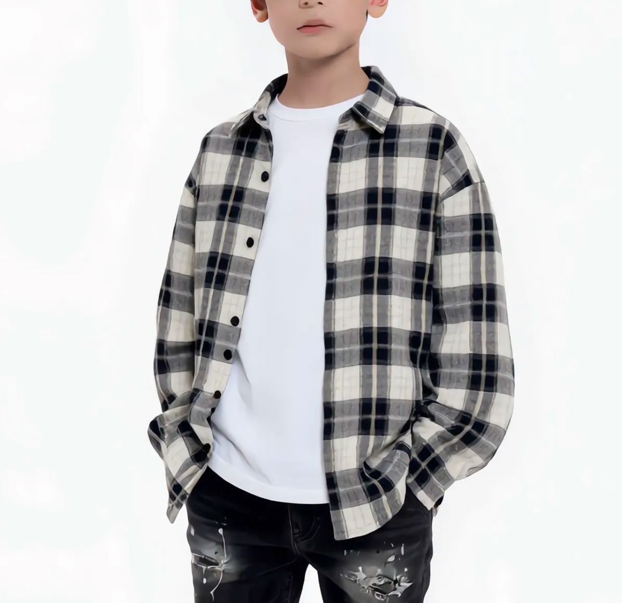 camicia oversize premium BAMBINO