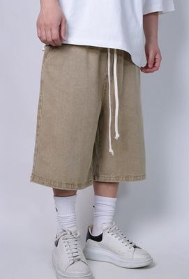 Pantaloncini jeans Premium sabbia