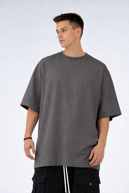 T-shirt super oversize slavate