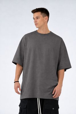 T-shirt super oversize slavate