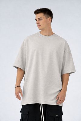 T-shirt super oversize slavate
