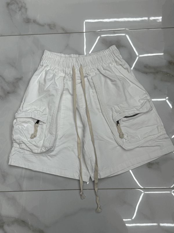 Pantaloncini oversize premium BAMBINO Bianco