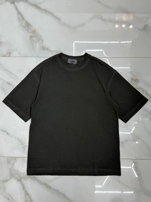 T-shirt slavata super oversize BAMBINO nera