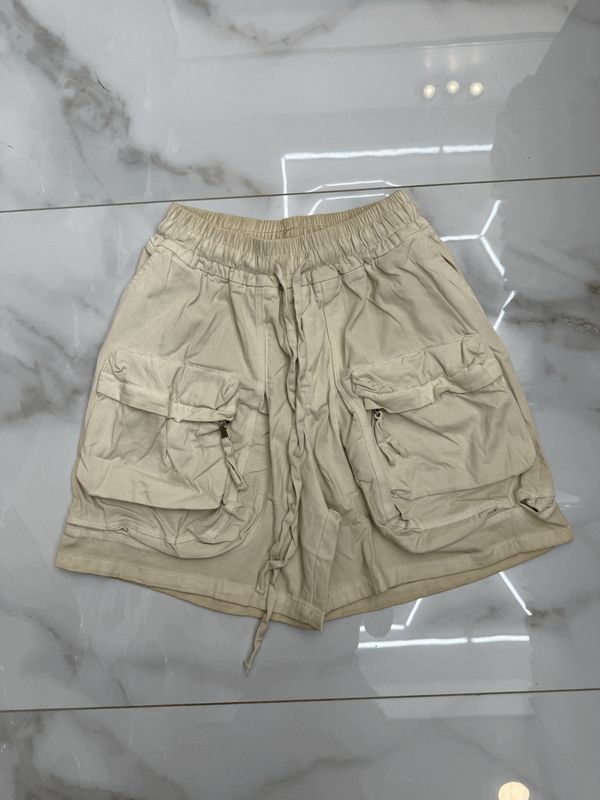 Pantaloncini oversize premium BAMBINO stone wash beige Pantaloncini oversize premium BAMBINO stone wash beige