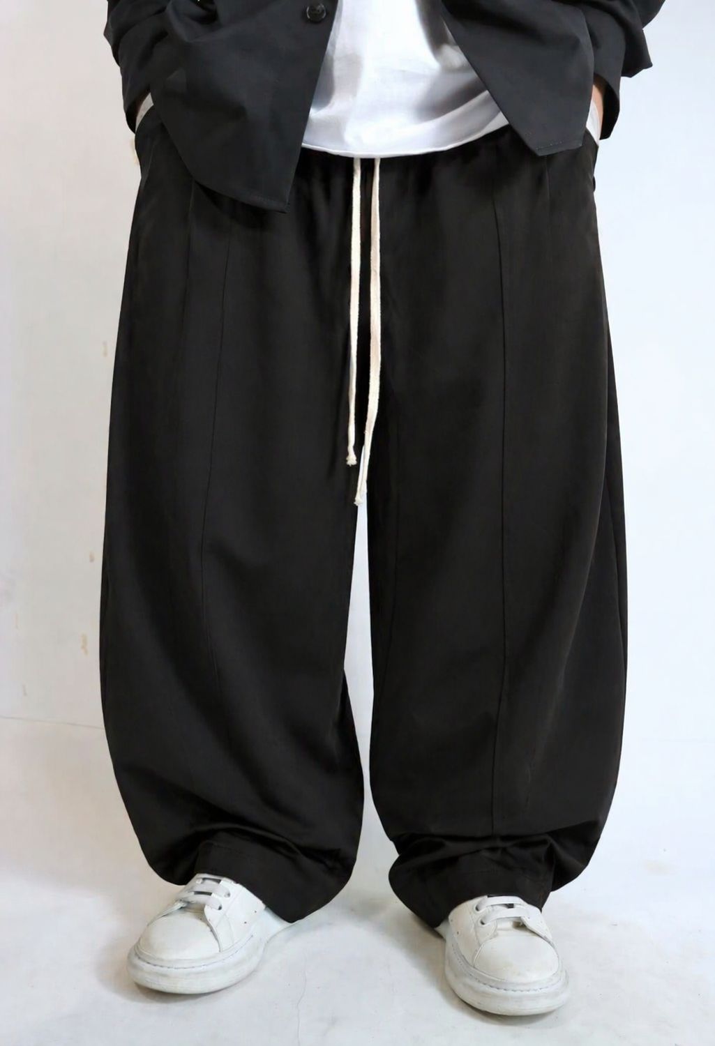 Pantalone elegante BALLOON FIT nero