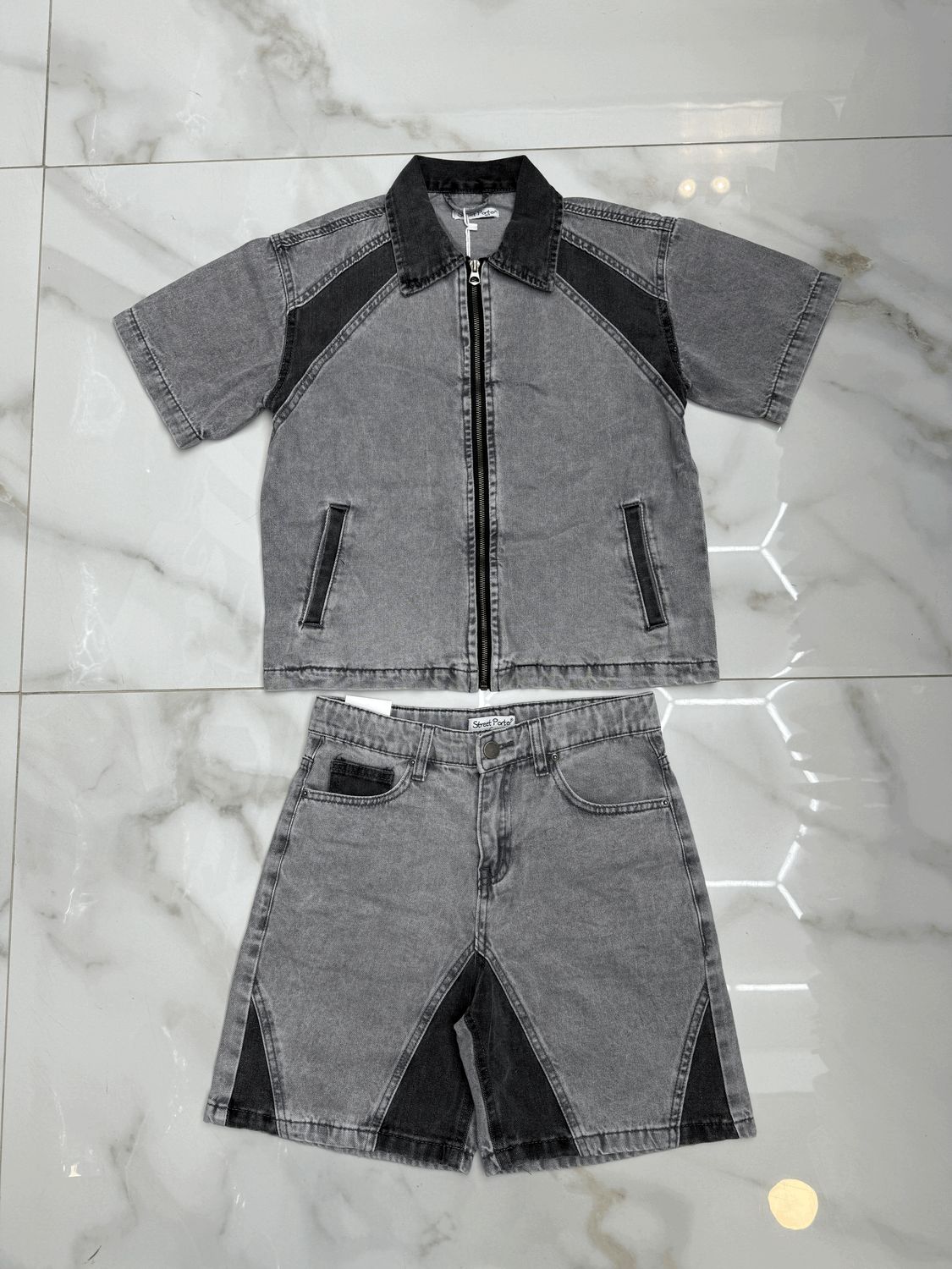 Completo jeans BAMBINO