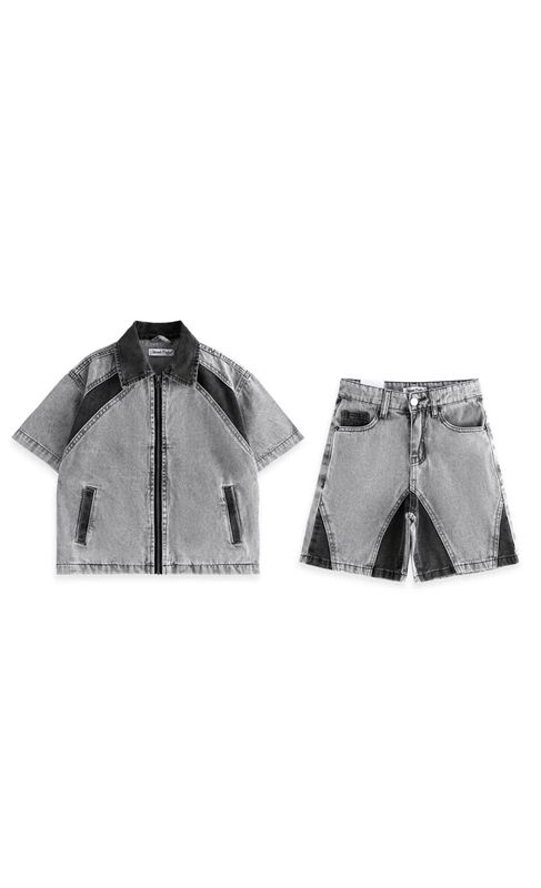 Completo jeans BAMBINO