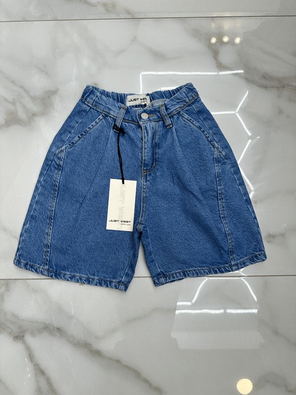 Pantaloncini Jeans jorts balloon BAMBINO denim blue Pantaloncini Jeans jorts balloon BAMBINO denim blue
