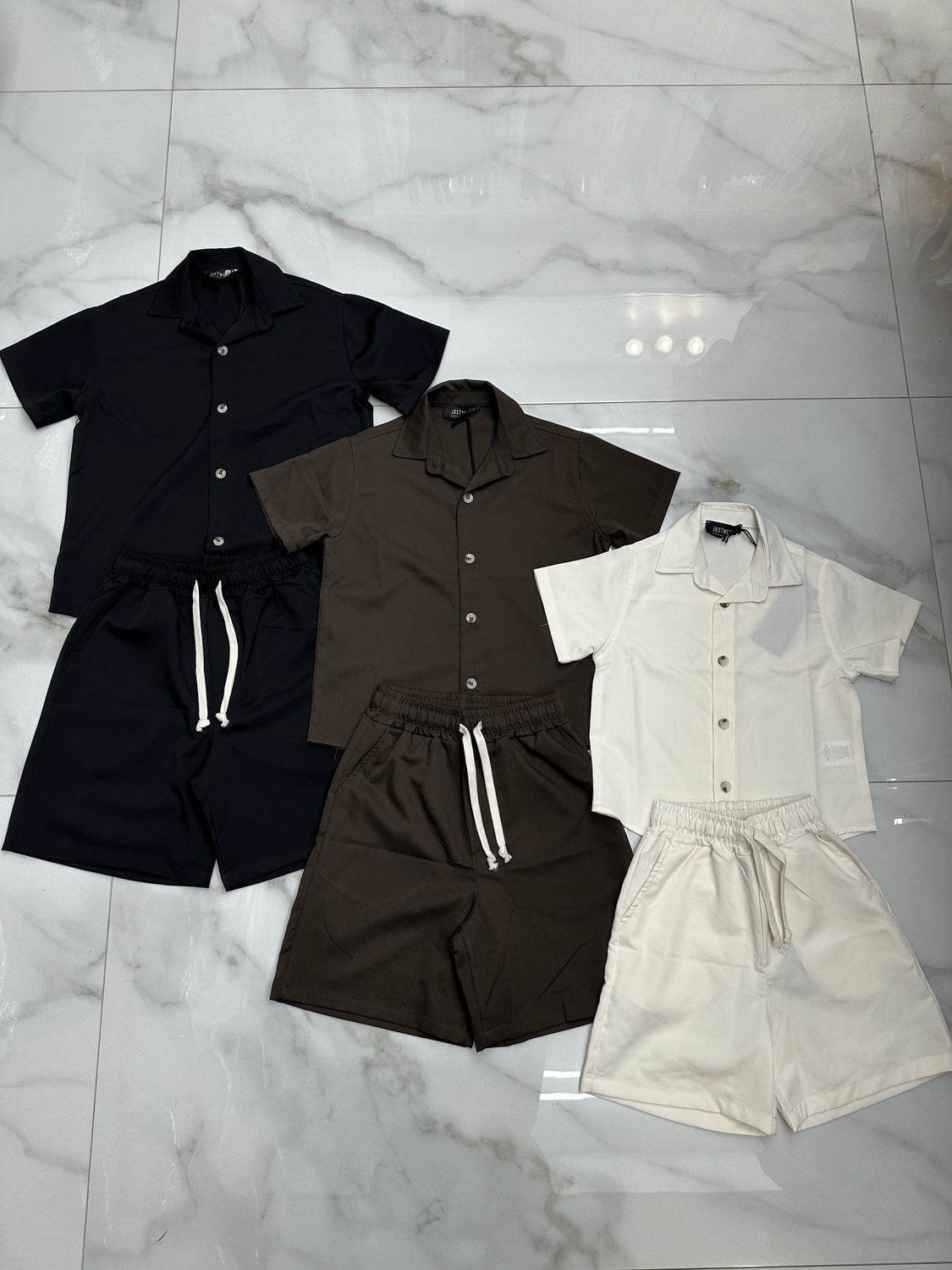 Completo corto elegante premium Just West  BAMBINO