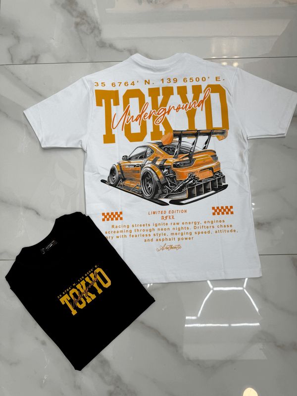 T-shirt con stampa oversize BAMBINO 'Tokyo'