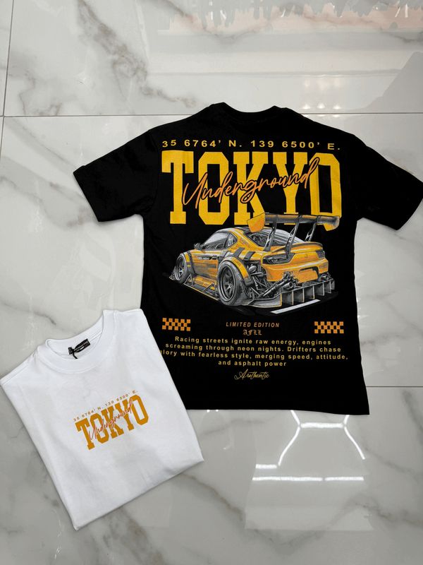 T-shirt con stampa oversize BAMBINO 'Tokyo' T-shirt con stampa oversize BAMBINO 'Tokyo'