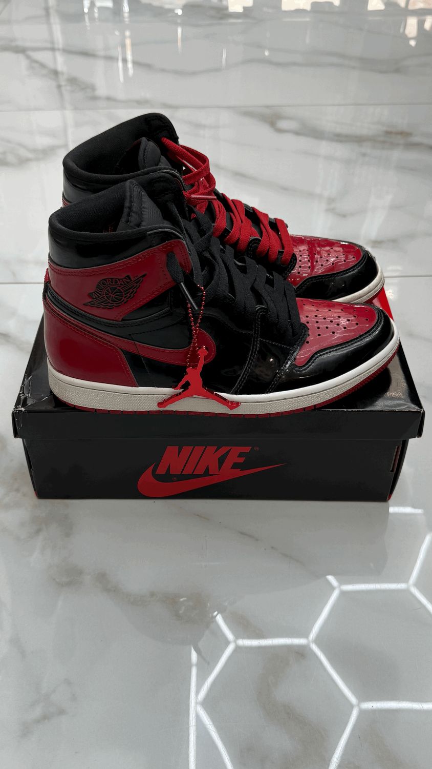 Jordan 1 retro hi OG Patent bred