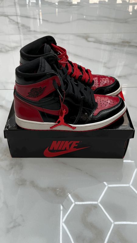 Jordan 1 retro hi OG Patent bred