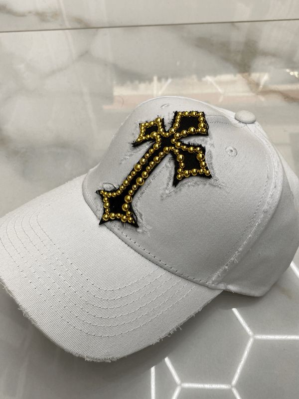 Cappello Bianco 'GAMBLE' Custom