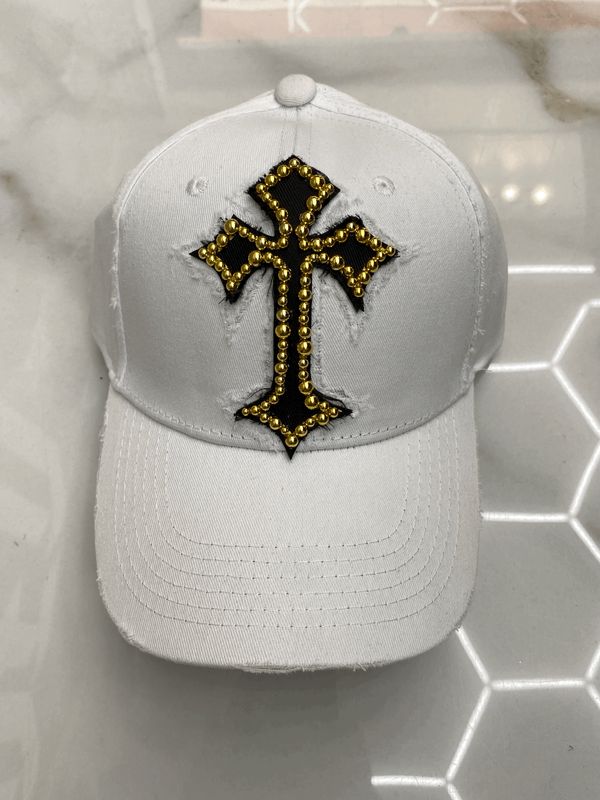 Cappello Bianco 'GAMBLE' Custom