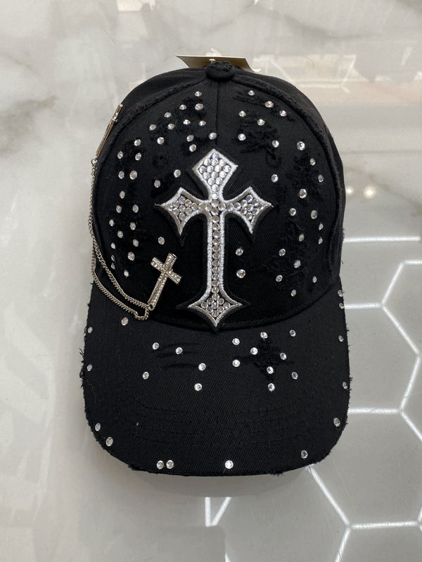 Cappello nero 'SILVER' Custom