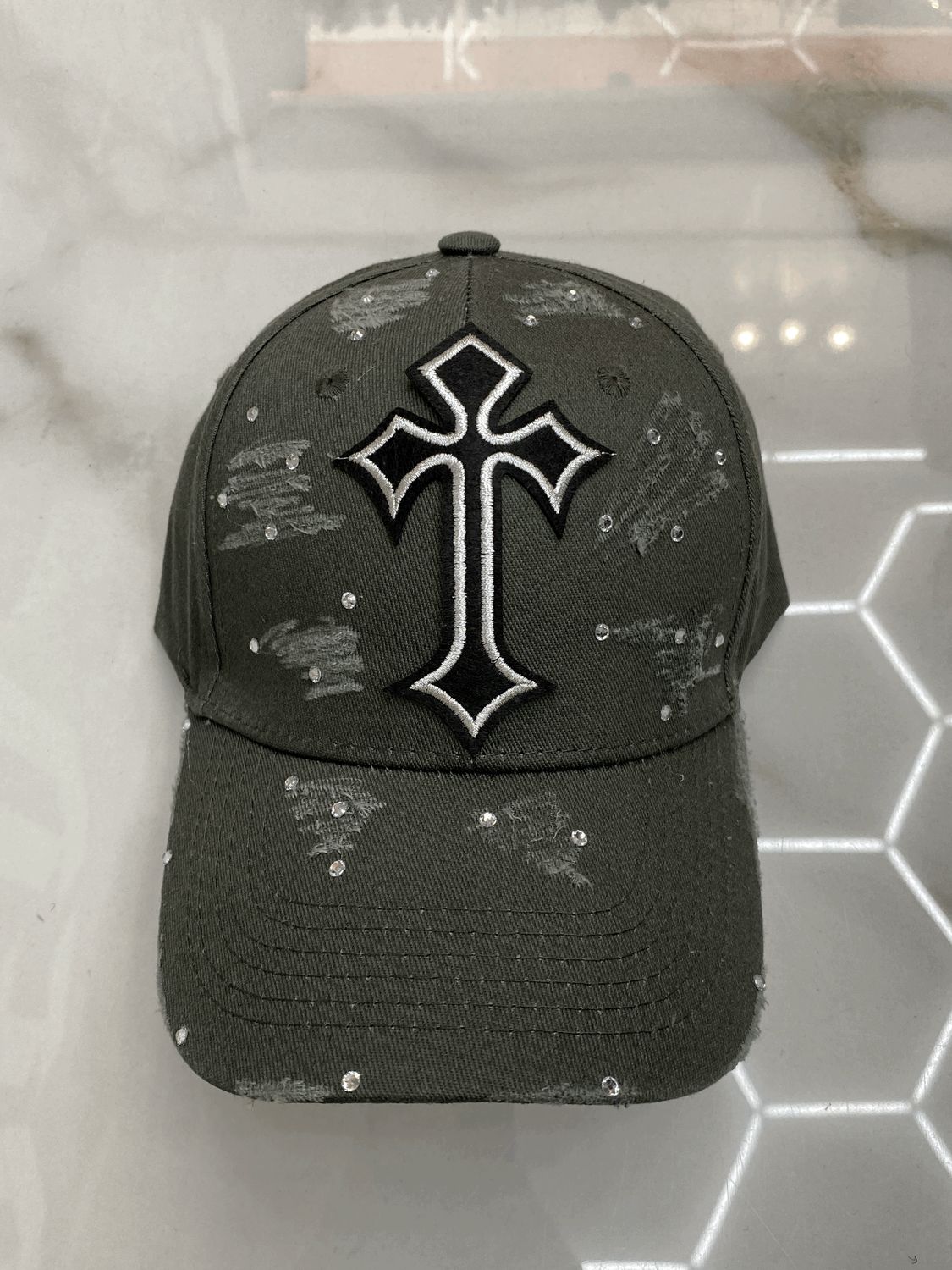 Cappello Grigio Piombo 'LEAD' Custom