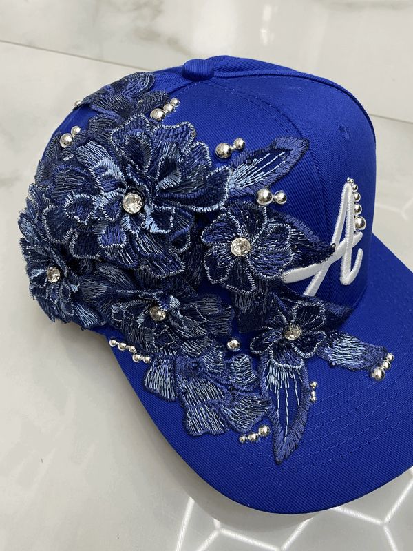 Cappello 'BLUE BLOSSOM' Custom