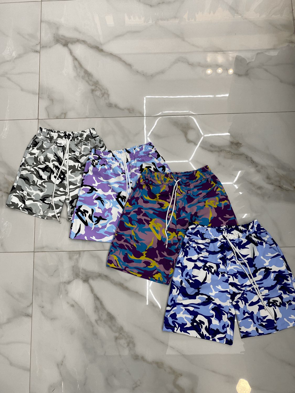Pantaloncini tecnici Camouflage BAMBINO