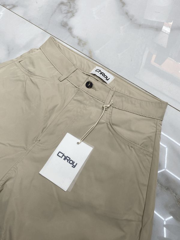 pantaloncini eleganti oversize tessuto tecnico