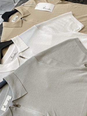 Polo regular Premium con zip