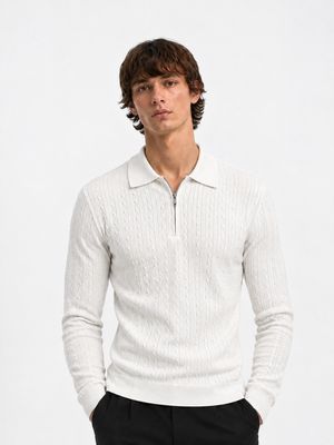Polo regular Premium con zip