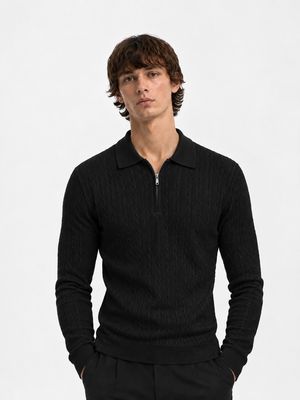 Polo regular Premium con zip