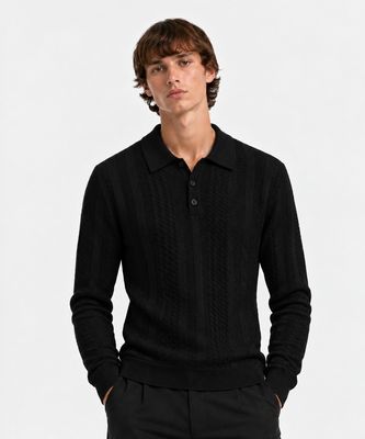 Polo regular Premium con bottoni