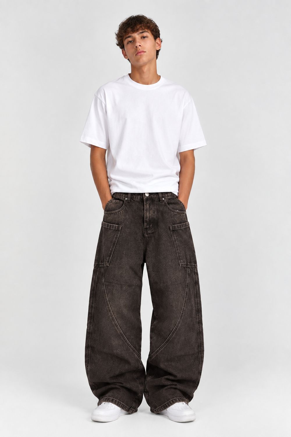 Jeans Balloon BAMBINO marrone