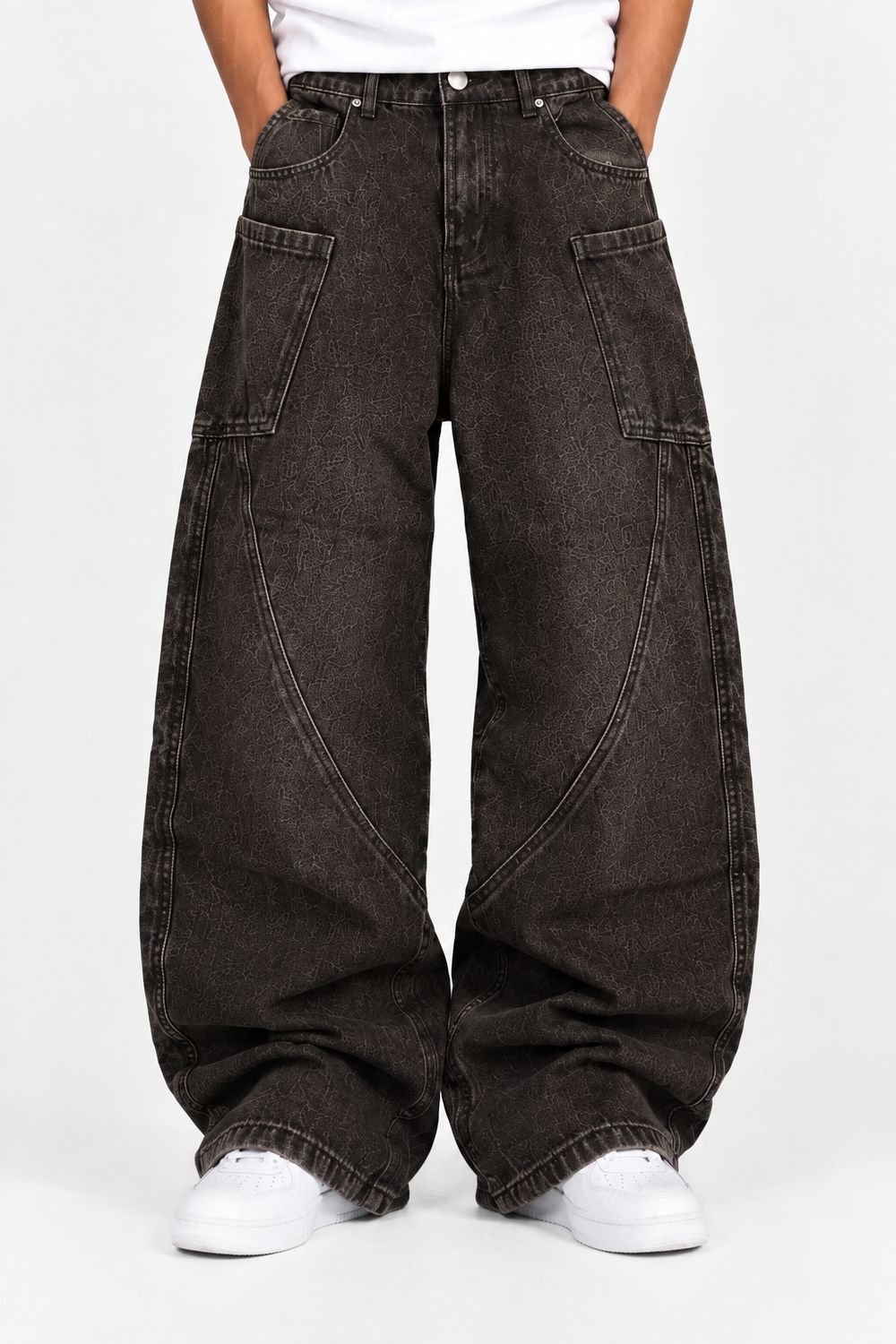 Jeans Balloon BAMBINO marrone Jeans Balloon BAMBINO marrone