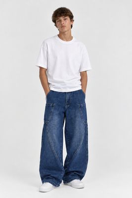 Jeans Balloon BAMBINO blu