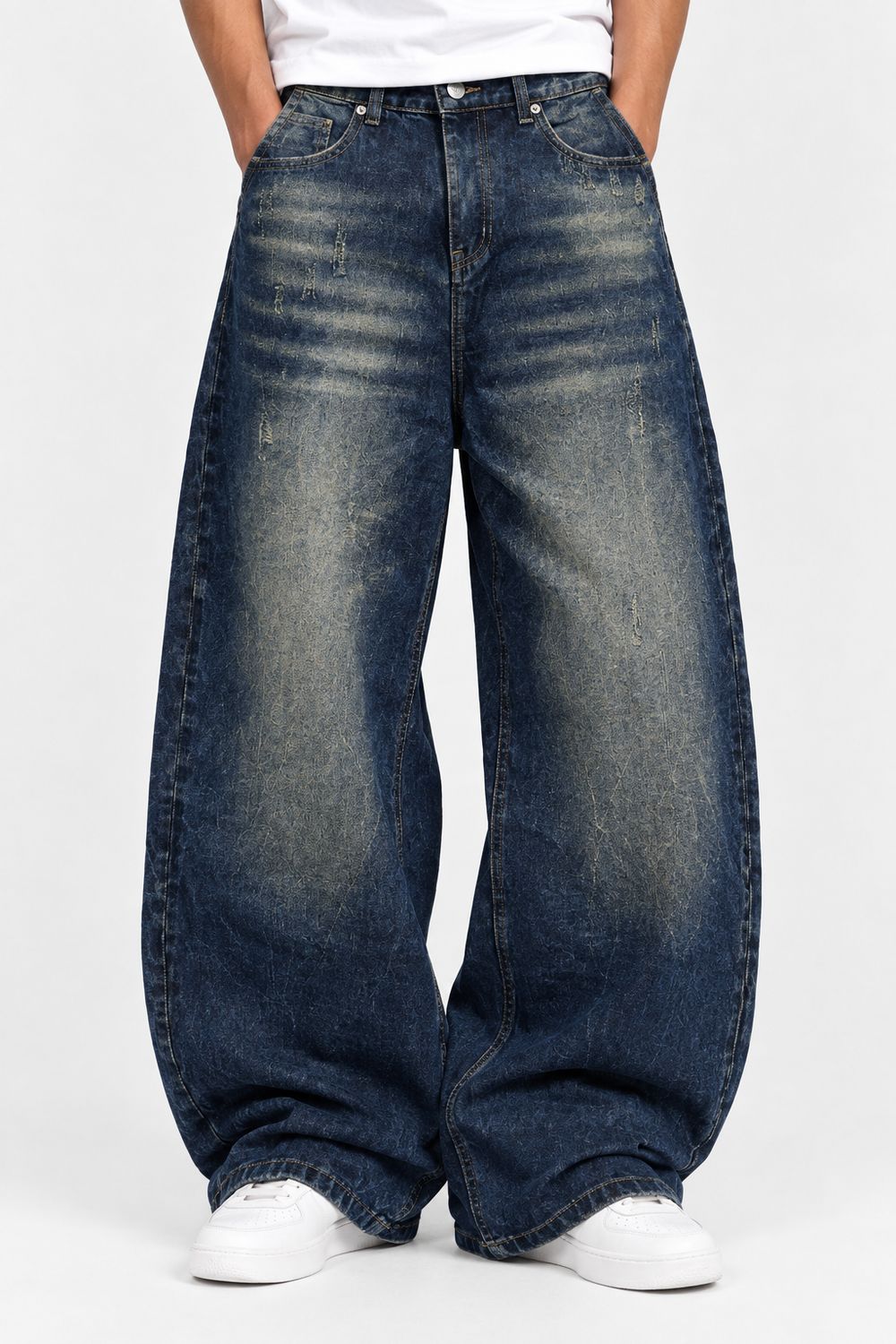 Jeans Balloon BAMBINO sabbiato beige Jeans Balloon BAMBINO sabbiato beige