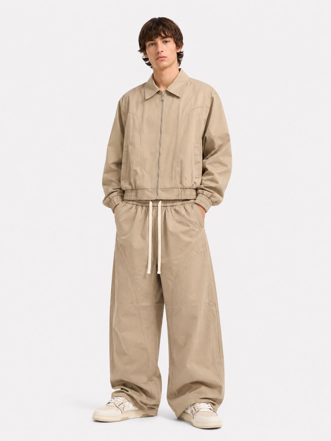 Completo rigido oversize con colletto Completo rigido oversize con colletto