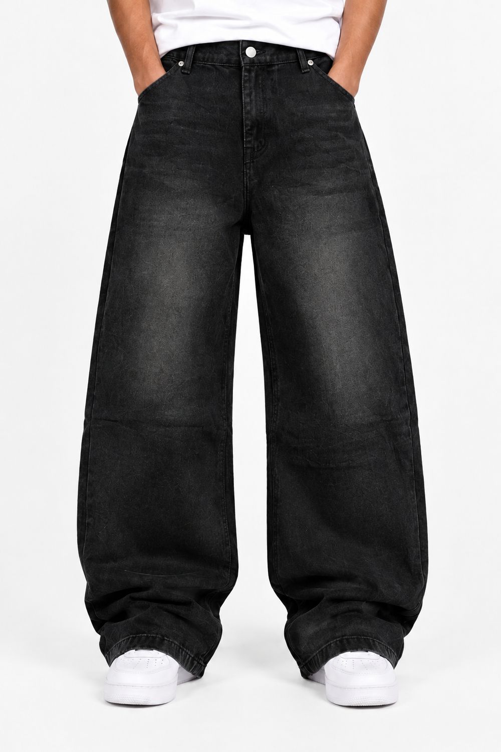 Jeans Balloon nero BAMBINO