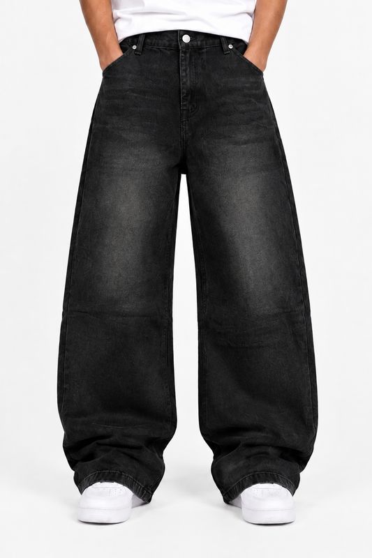Jeans Balloon nero BAMBINO