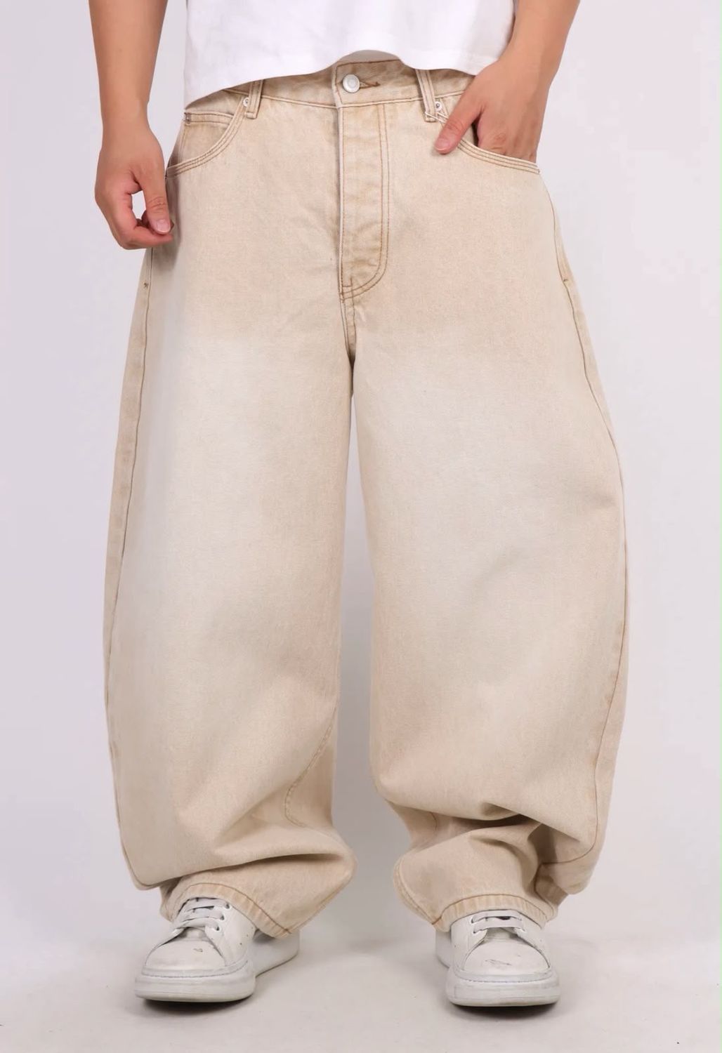 Pantaloni Jeans Balloon