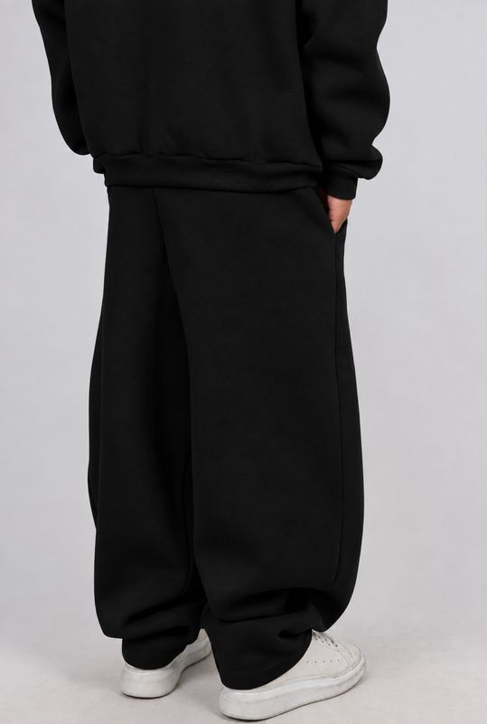 Pantaloni Baggy tuta con pence
