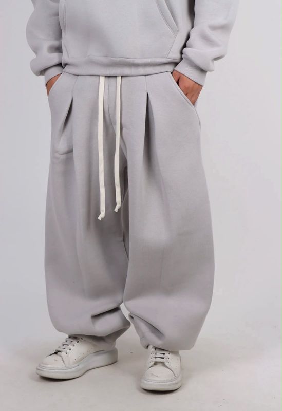 Pantaloni Baggy tuta con pence