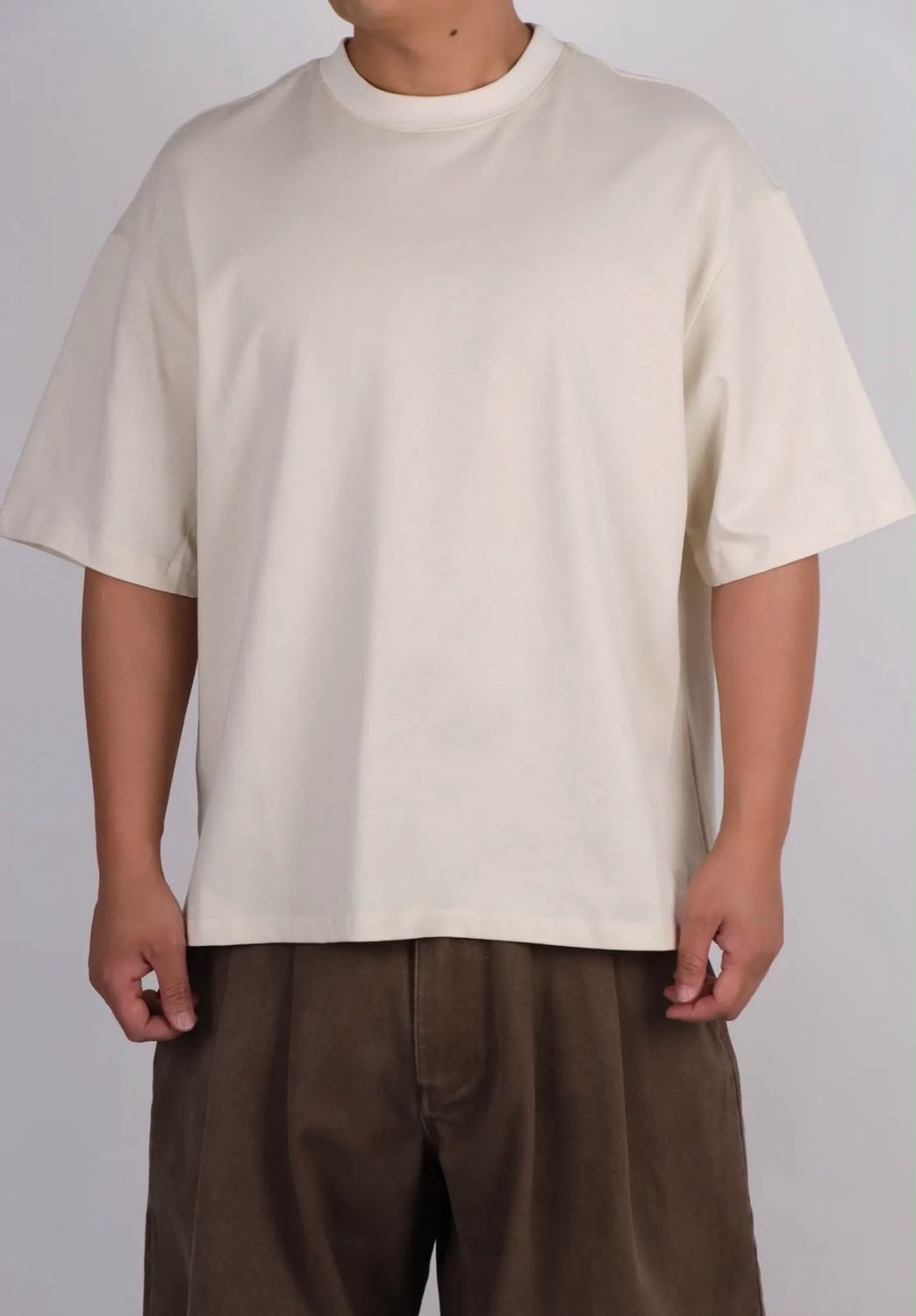 T-shirt crop oversize