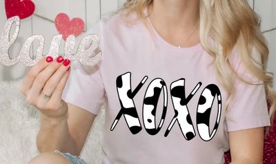Cow Print XOXO