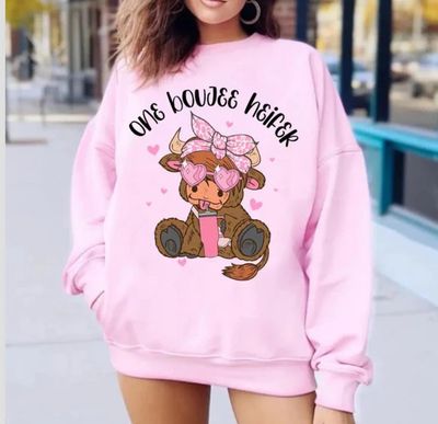 One Boujee Heifer Cow