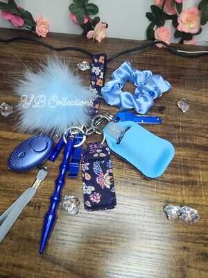 Aqua self defense keychain set