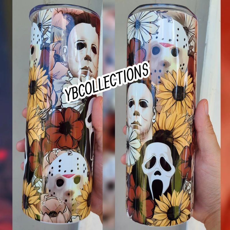 Spooky Guys w/ Flowers