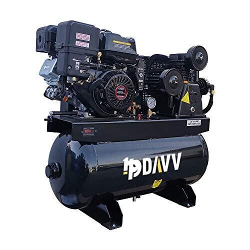 Compresor de aire de pistón accionado por gas HPDAVV 13HP
