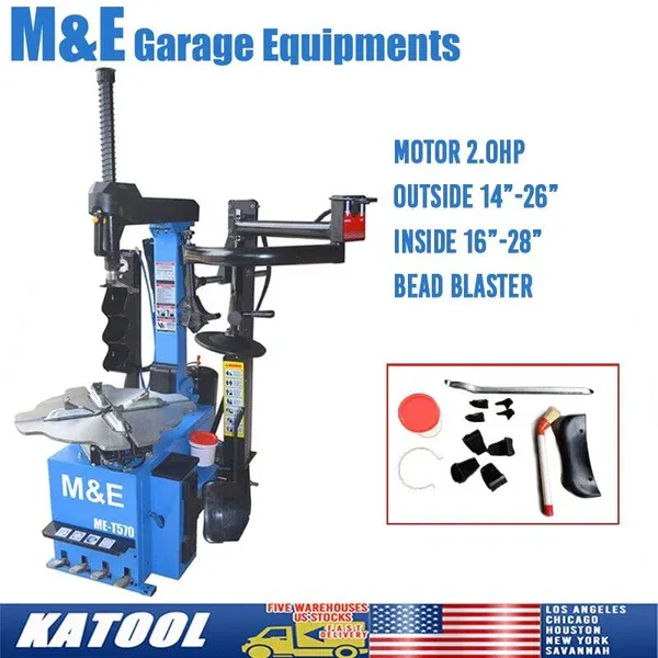 M&amp;E Tire Changer ME-570 Tire Changer Wheel Machine Tire Equipment Tire Repair