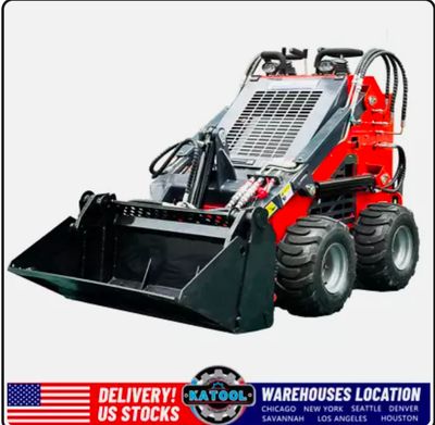 KATOOL New Mini Skid Steer Track Loader 23 HP RATO Engine EPA Electric Start