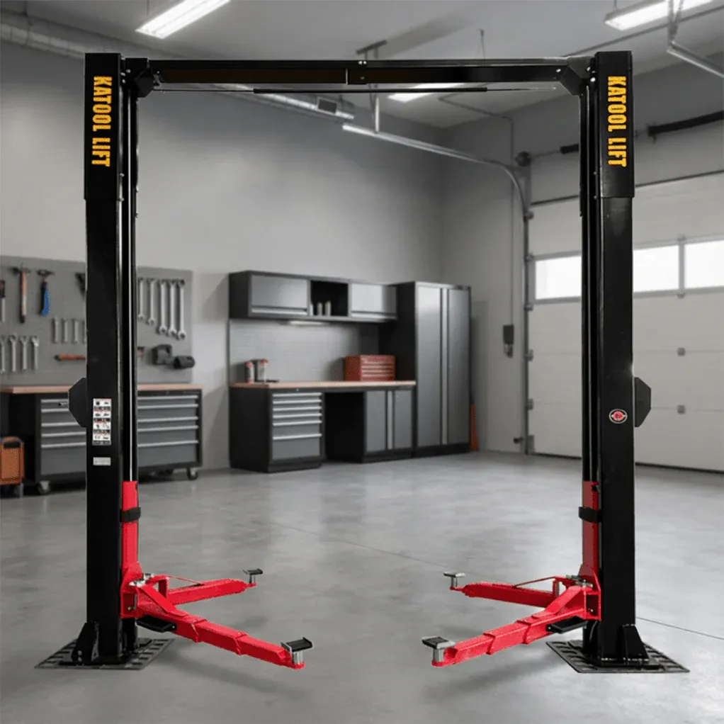 Katool KT-M150D 15,000 LB 2 Post Car Lift – Heavy Duty Commercial Lift