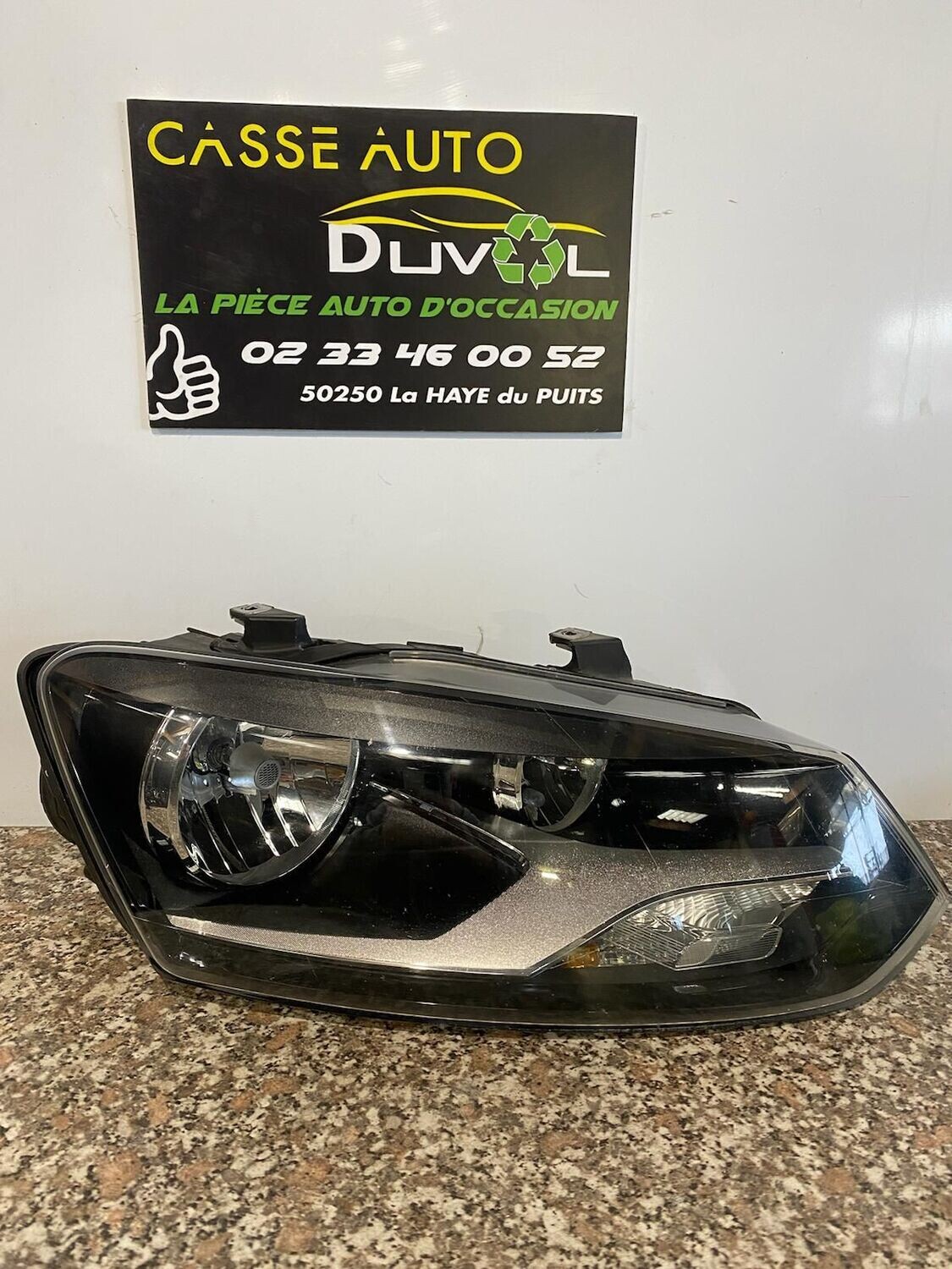 OPTIQUE AVANT DROIT - VOLKSWAGEN POLO V 6R